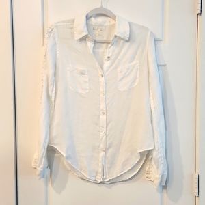 Lilly Pulitzer Women's Linen Button Down